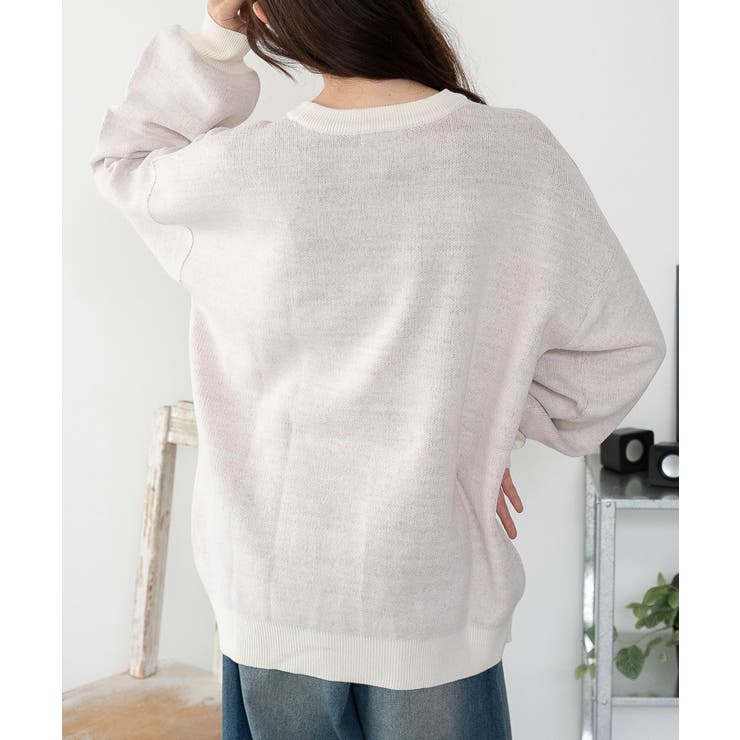 グラフィックニットBIGプルオーバー | WEGO【WOMEN】 | 詳細画像24 