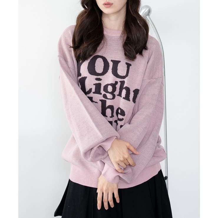 グラフィックニットBIGプルオーバー | WEGO【WOMEN】 | 詳細画像27 