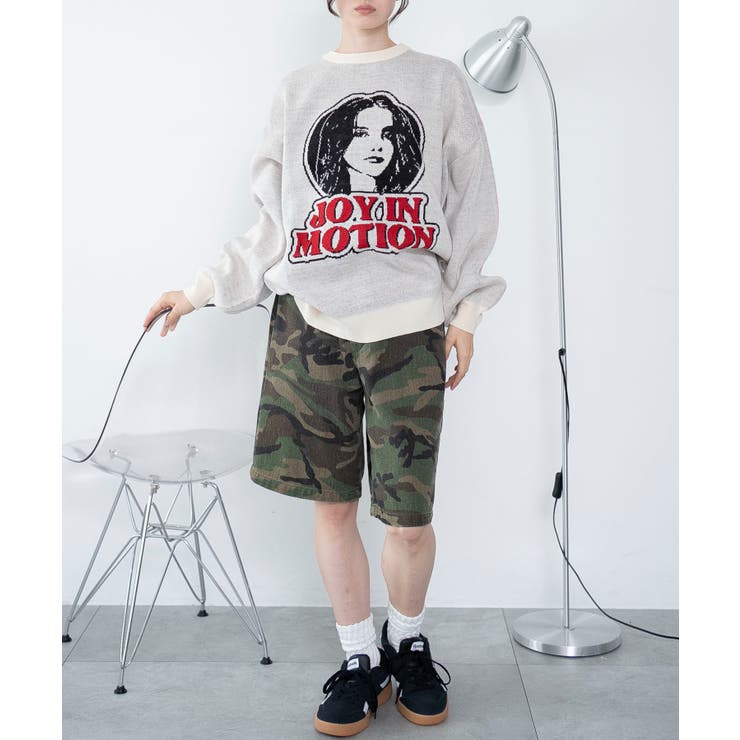 グラフィックニットBIGプルオーバー | WEGO【WOMEN】 | 詳細画像37 