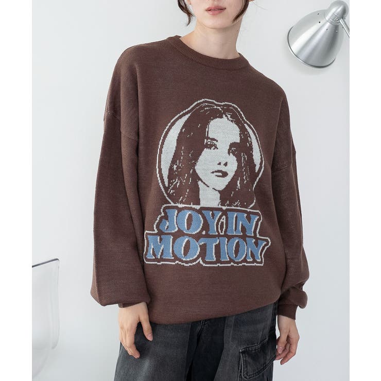 グラフィックニットBIGプルオーバー | WEGO【WOMEN】 | 詳細画像38 