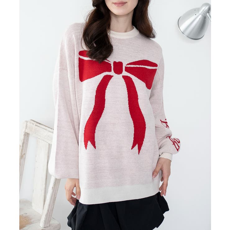 グラフィックニットBIGプルオーバー | WEGO【WOMEN】 | 詳細画像49 