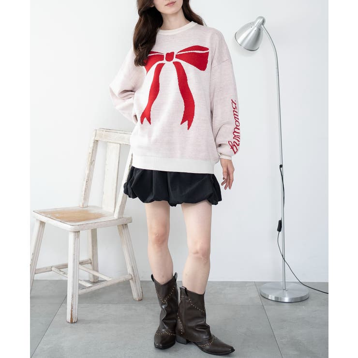 グラフィックニットBIGプルオーバー | WEGO【WOMEN】 | 詳細画像52 