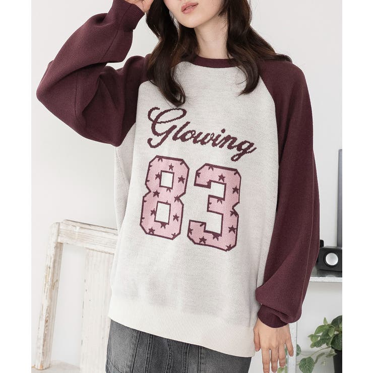 グラフィックニットBIGプルオーバー | WEGO【WOMEN】 | 詳細画像64 