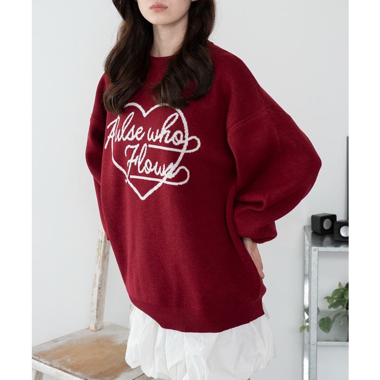 グラフィックニットBIGプルオーバー | WEGO【WOMEN】 | 詳細画像67 