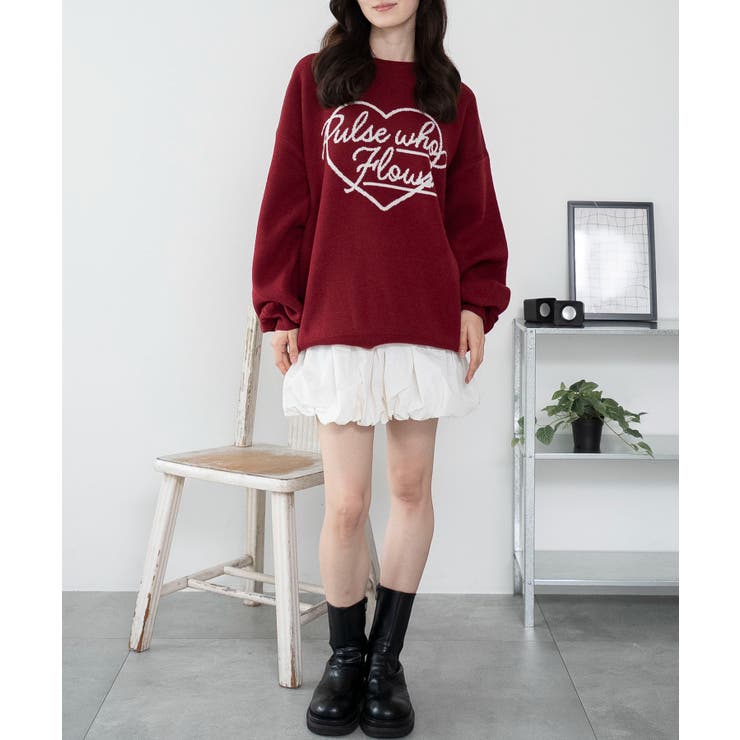 グラフィックニットBIGプルオーバー | WEGO【WOMEN】 | 詳細画像69 
