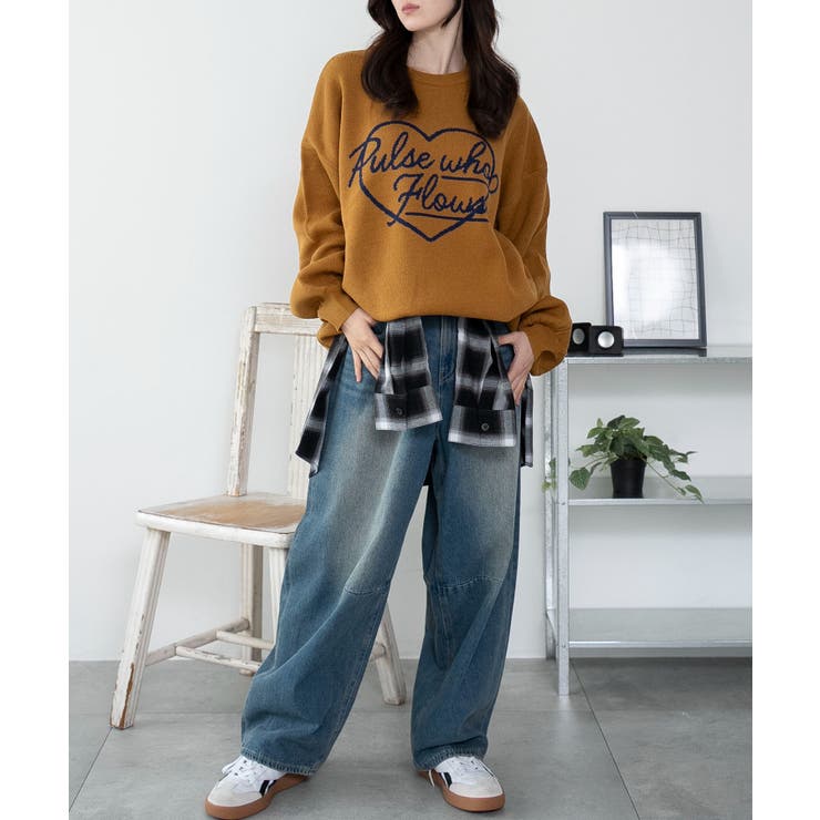 グラフィックニットBIGプルオーバー | WEGO【WOMEN】 | 詳細画像73 