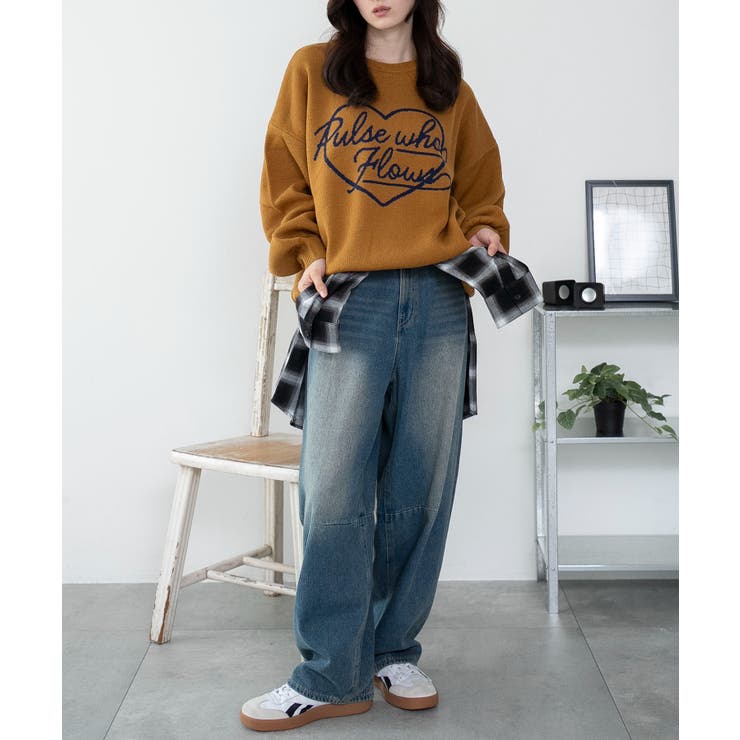 グラフィックニットBIGプルオーバー | WEGO【WOMEN】 | 詳細画像74 