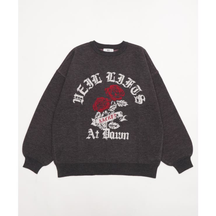 グラフィックニットBIGプルオーバー | WEGO【WOMEN】 | 詳細画像81 