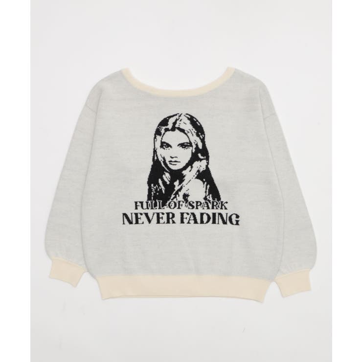 2WAYグラフィックワンショルBIGニット | WEGO【WOMEN】 | 詳細画像36 