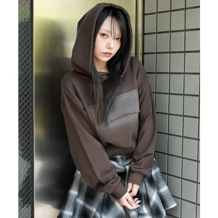 グラフィックショートパーカー | WEGO【WOMEN】 | 詳細画像1 