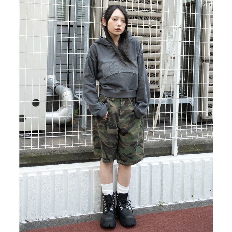 グラフィックショートパーカー | WEGO【WOMEN】 | 詳細画像5 