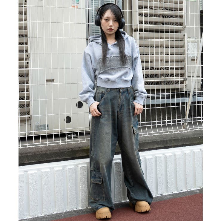 グラフィックショートパーカー | WEGO【WOMEN】 | 詳細画像23 