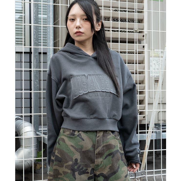 グラフィックショートパーカー | WEGO【WOMEN】 | 詳細画像25 