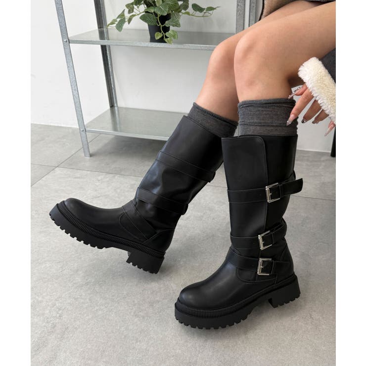 サイドベルトロングブーツ | WEGO【WOMEN】 | 詳細画像10 