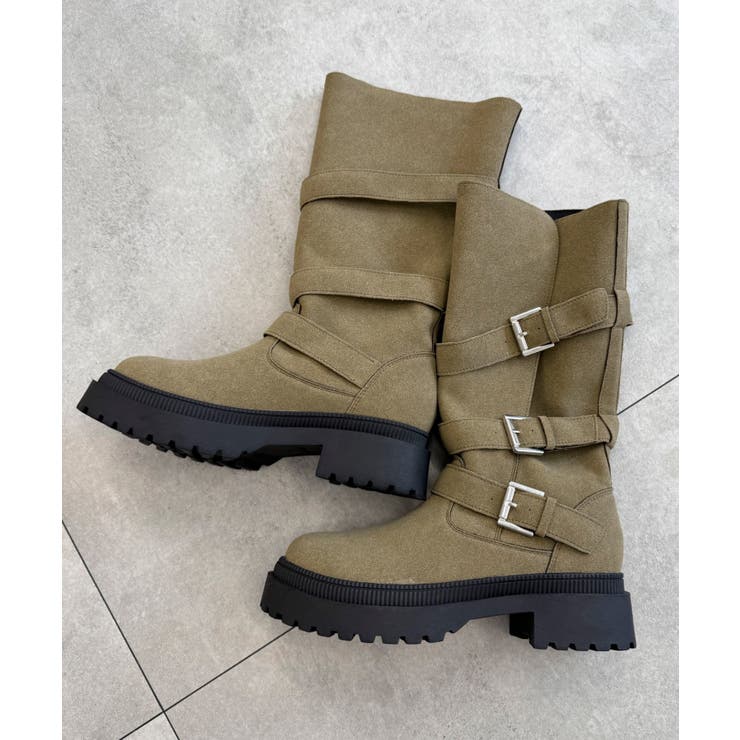 サイドベルトロングブーツ | WEGO【WOMEN】 | 詳細画像15 