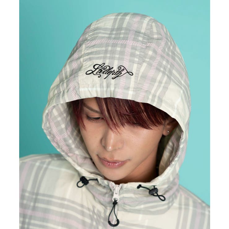 チェックロゴフードブルゾン | WEGO【MEN】 | 詳細画像12 