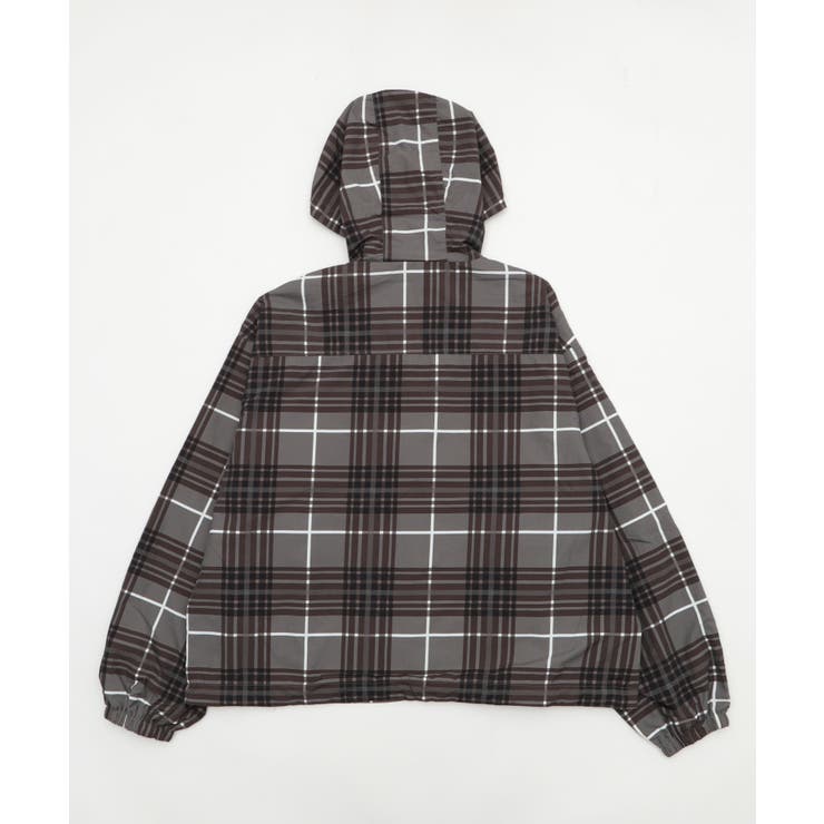 チェックロゴフードブルゾン | WEGO【MEN】 | 詳細画像42 