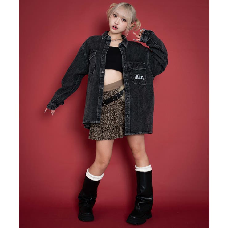 グラフィックデニムシャツ(LS) | WEGO【MEN】 | 詳細画像10 