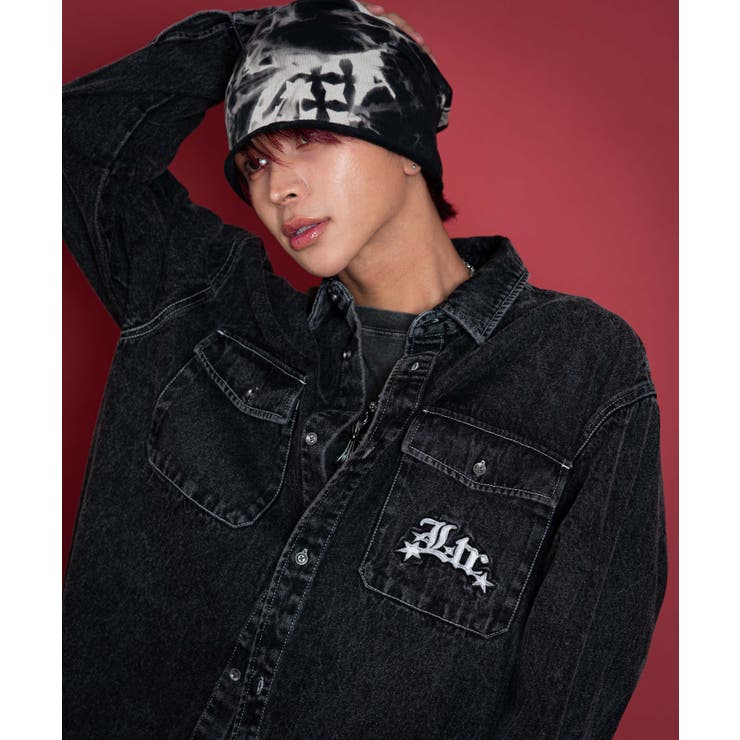 グラフィックデニムシャツ(LS) | WEGO【MEN】 | 詳細画像28 