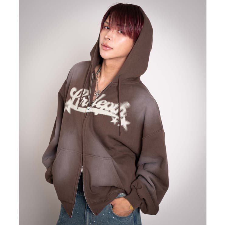 グラフィックZIPパーカー[品番：WG010096103]｜WEGO【MEN】（ウィゴー
