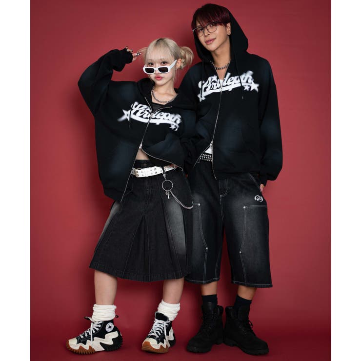 グラフィックZIPパーカー[品番：WG010096103]｜WEGO【MEN】（ウィゴー