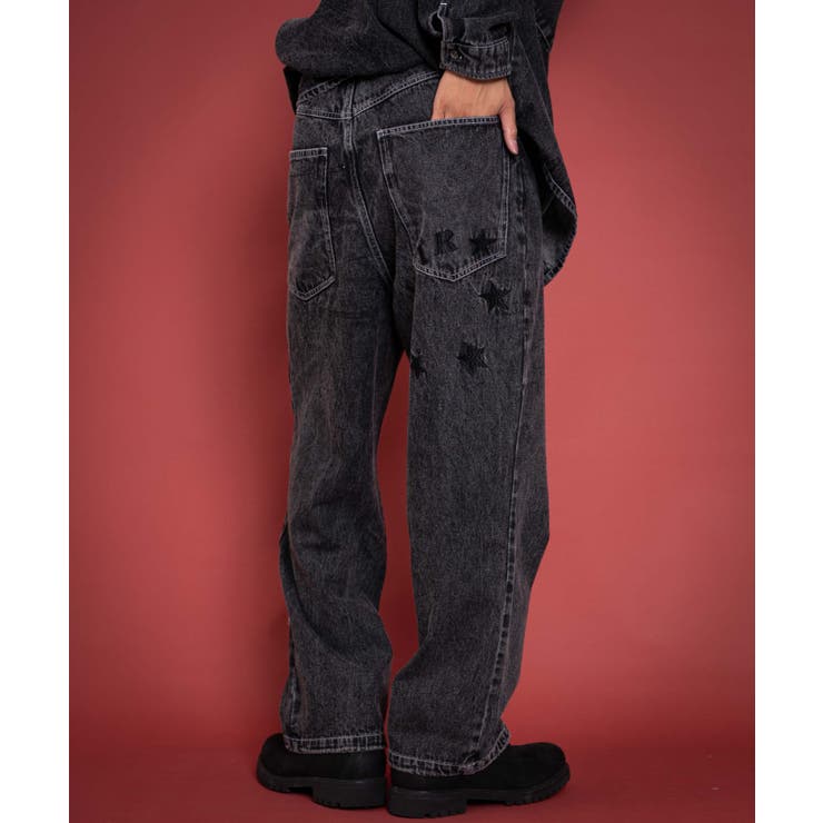 グラフィックデニムパンツ | WEGO【MEN】 | 詳細画像19 