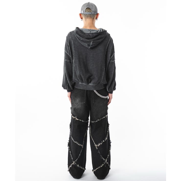 コールドダイスウィッチングプルパーカー | WEGO【MEN】 | 詳細画像12 