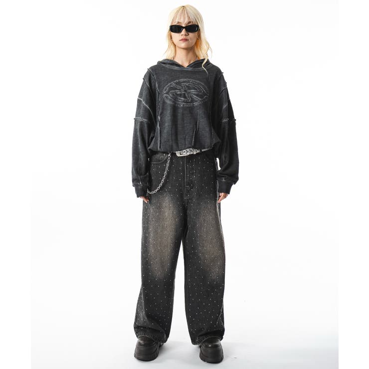 コールドダイスウィッチングプルパーカー | WEGO【MEN】 | 詳細画像14 