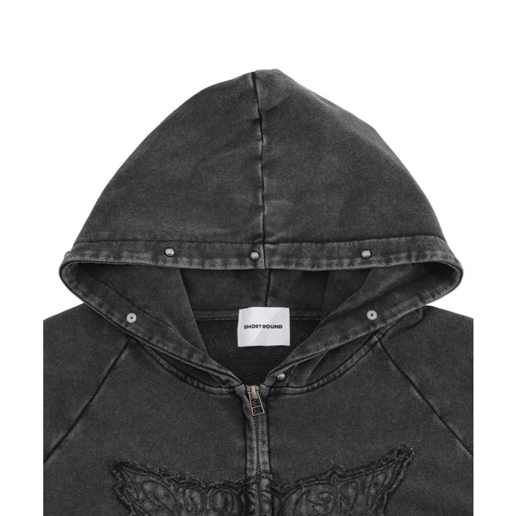 パウダーブリーチスタッズZIPパーカー | WEGO【MEN】 | 詳細画像30 