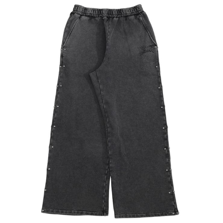 ブリーチスタッズロゴスウェットパンツ | WEGO【MEN】 | 詳細画像32 