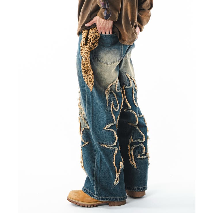 フリンジデニムパンツ | WEGO【MEN】 | 詳細画像26 