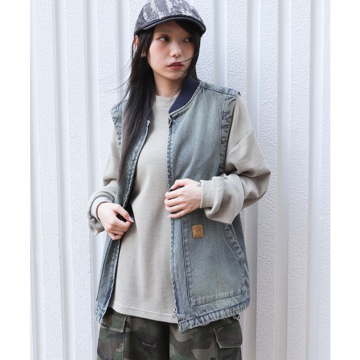 ワーカーズデニムベスト | WEGO【MEN】 | 詳細画像13