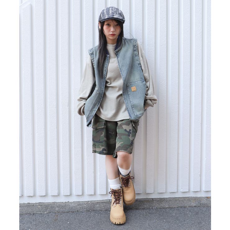 ワーカーズデニムベスト | WEGO【MEN】 | 詳細画像15