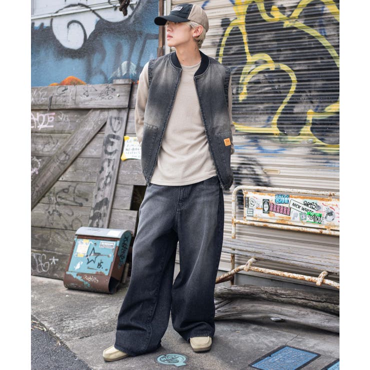 ワーカーズデニムベスト | WEGO【MEN】 | 詳細画像21