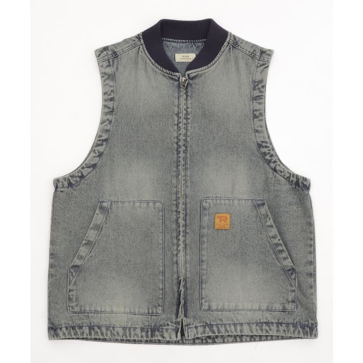 ワーカーズデニムベスト | WEGO【MEN】 | 詳細画像22