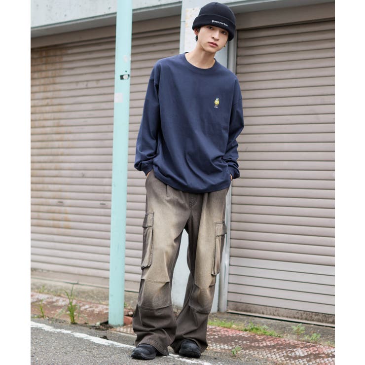 別注BENDAVISワンポイントT(LS) | WEGO【MEN】 | 詳細画像2 