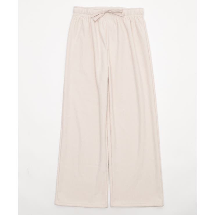 裏ベロアワイドイージーパンツ | WEGO【WOMEN】 | 詳細画像14 