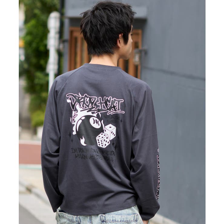 スリーブロゴグラフィックラグランT(LS) | WEGO【MEN】 | 詳細画像36 