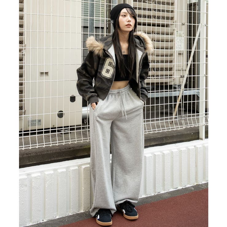 ファーフードショートZIPパーカー | WEGO【WOMEN】 | 詳細画像5 