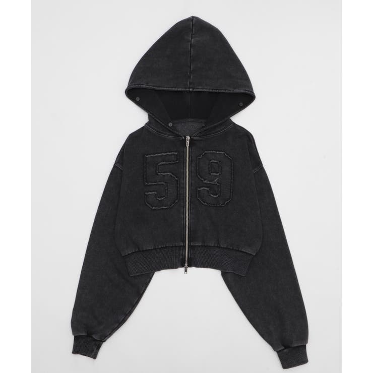 ファーフードショートZIPパーカー | WEGO【WOMEN】 | 詳細画像41 