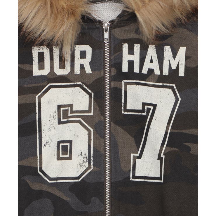 ファーフードショートZIPパーカー | WEGO【WOMEN】 | 詳細画像48 