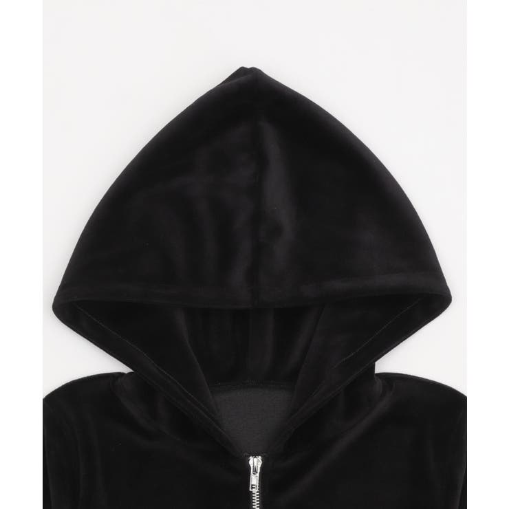 ベロアショートZIPパーカー | WEGO【WOMEN】 | 詳細画像22 