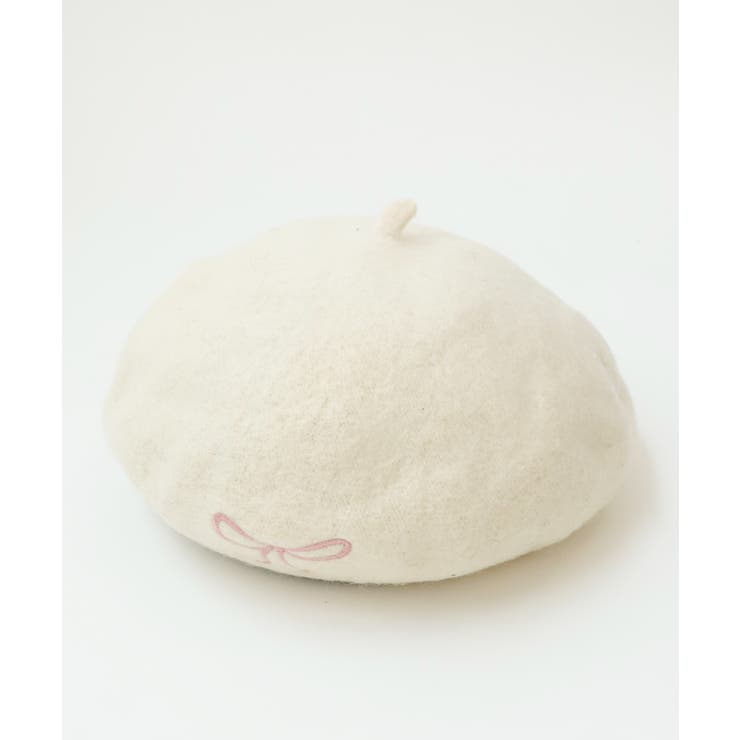 リボン刺繍ベレー | WEGO【MEN】 | 詳細画像4 