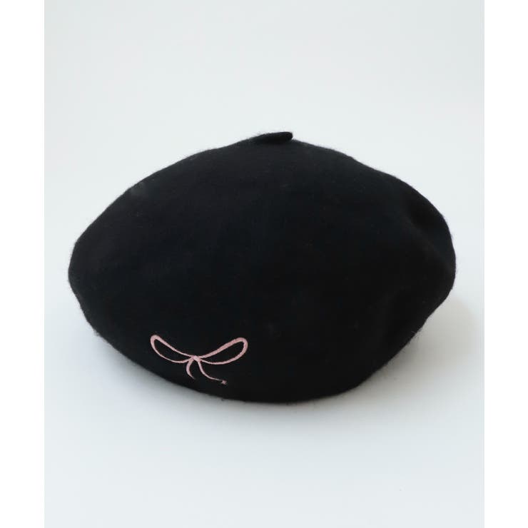 リボン刺繍ベレー | WEGO【MEN】 | 詳細画像6 