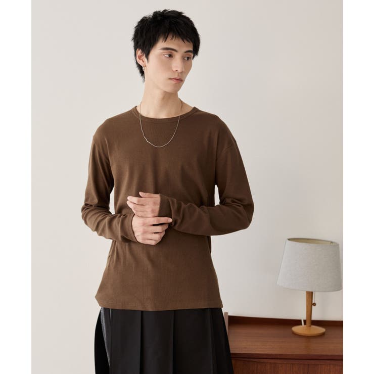 タイトフィットリブT(LS) | WEGO【MEN】 | 詳細画像1 