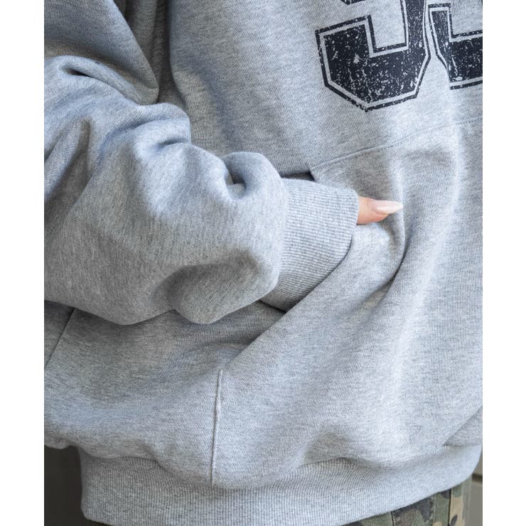 グラフィックプルパーカー | WEGO【WOMEN】 | 詳細画像7 