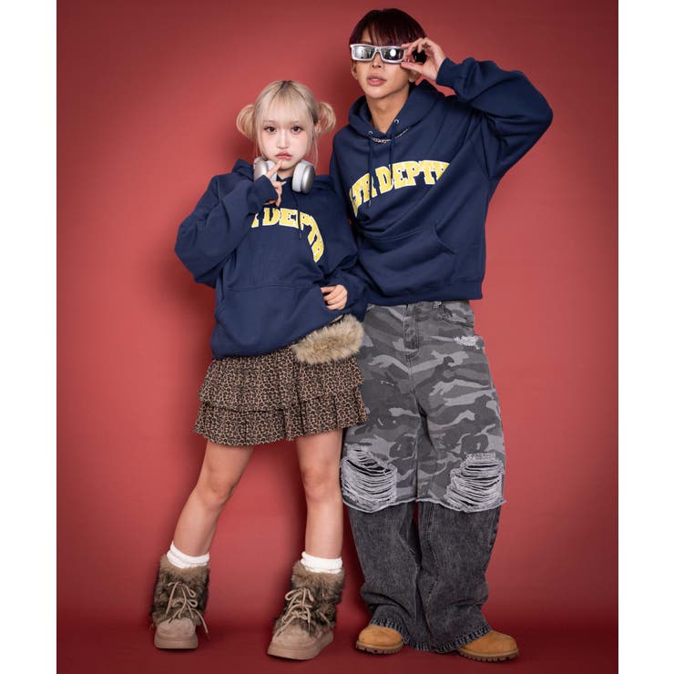 カレッジプルパーカー[品番：WG010096151]｜WEGO【MEN】（ウィゴー）の