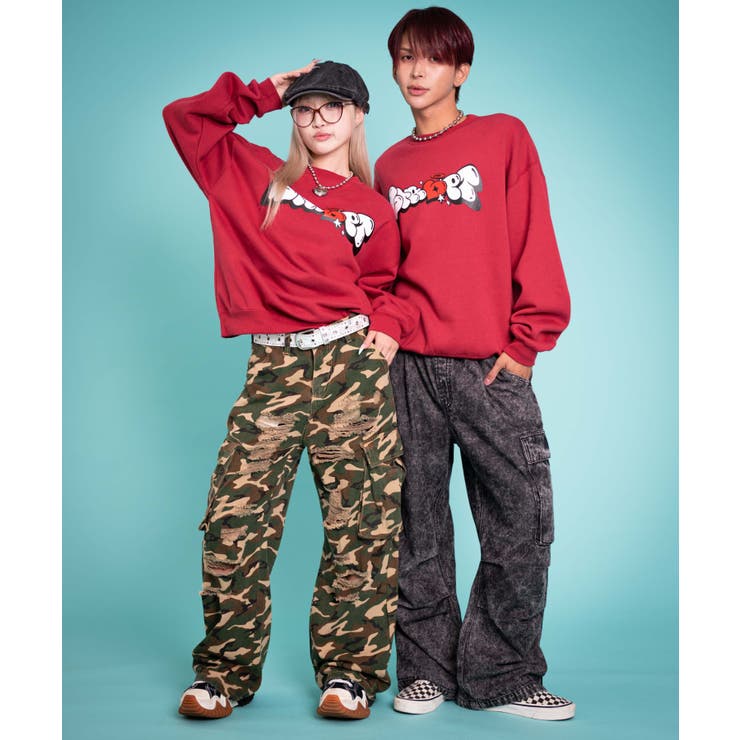 ハートモチーフプルオーバー | WEGO【MEN】 | 詳細画像11 