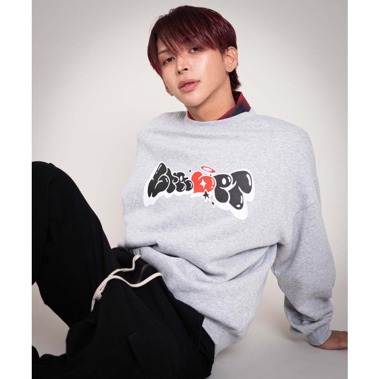 ハートモチーフプルオーバー | WEGO【MEN】 | 詳細画像12 