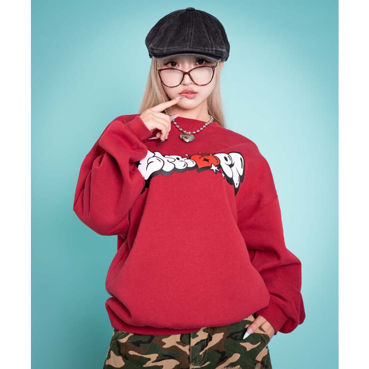 ハートモチーフプルオーバー | WEGO【MEN】 | 詳細画像28 